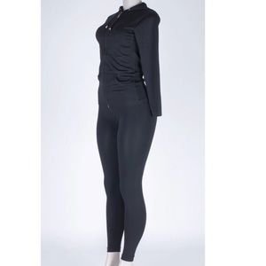 Women’s Black Casual Comfortable Pants Set